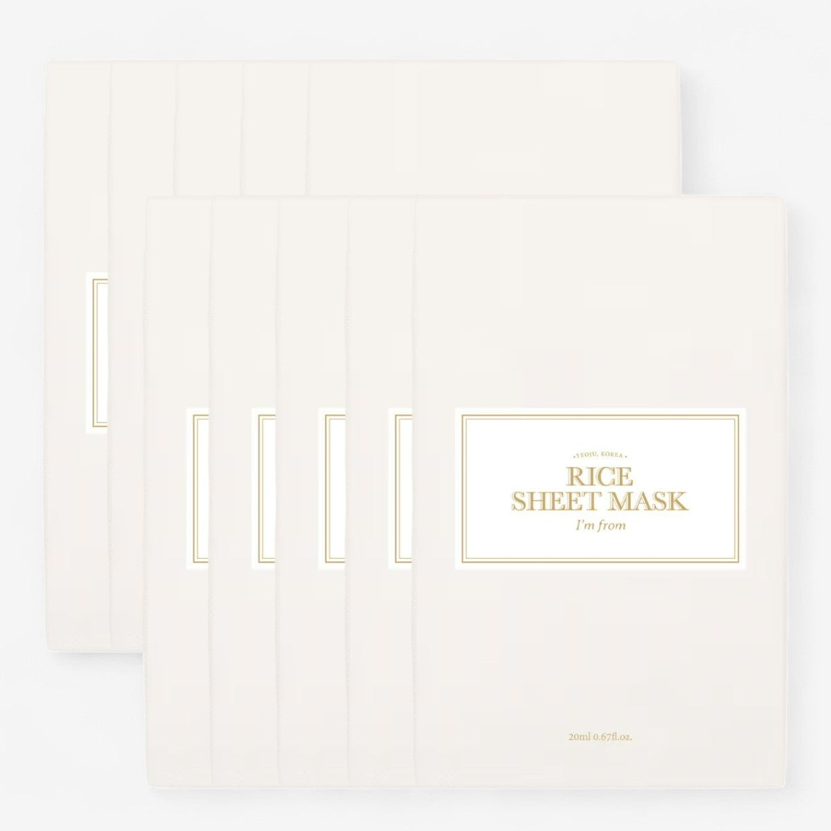 Rice Sheet Mask Set (10ea)
