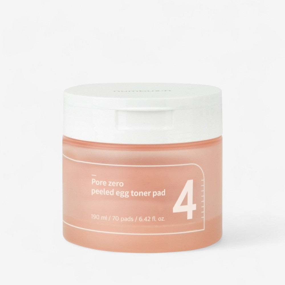No. 4 Pore Zero Peeled Egg Toner Pad (70pads)