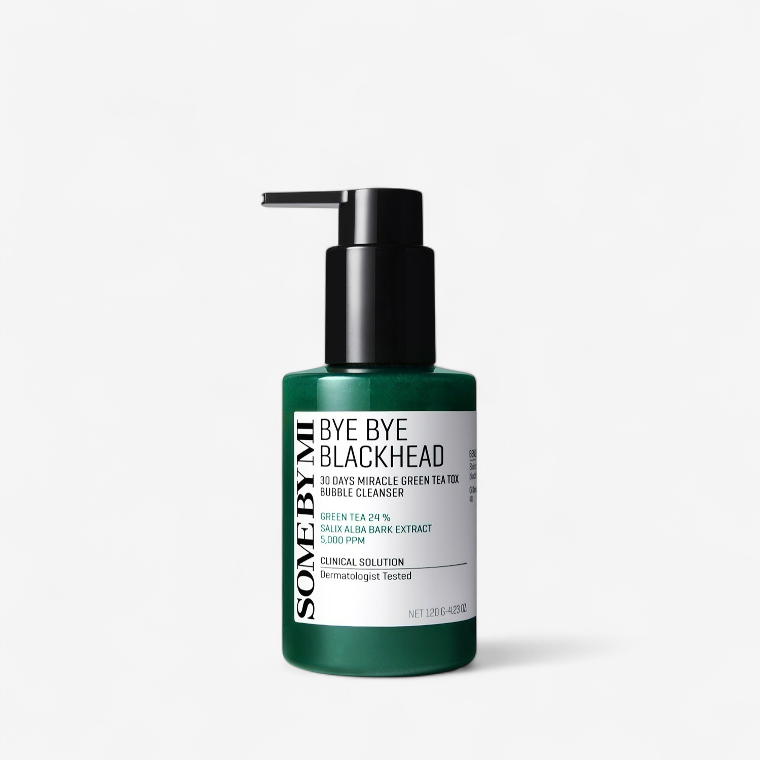 Bye Bye Blackhead 30 Days Miracle Green Tea Tox Bubble Cleanser (120g)