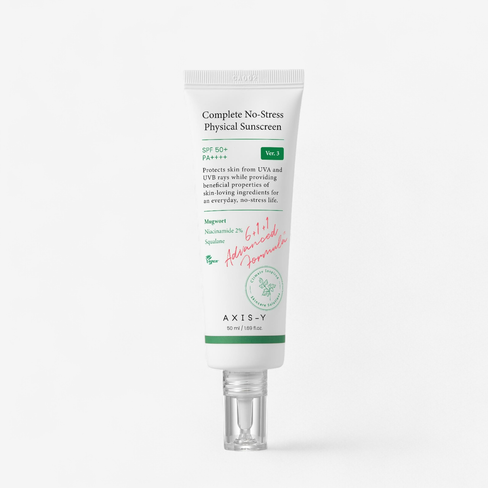 Complete No-Stress Physical Sunscreen V.3 (50ml)