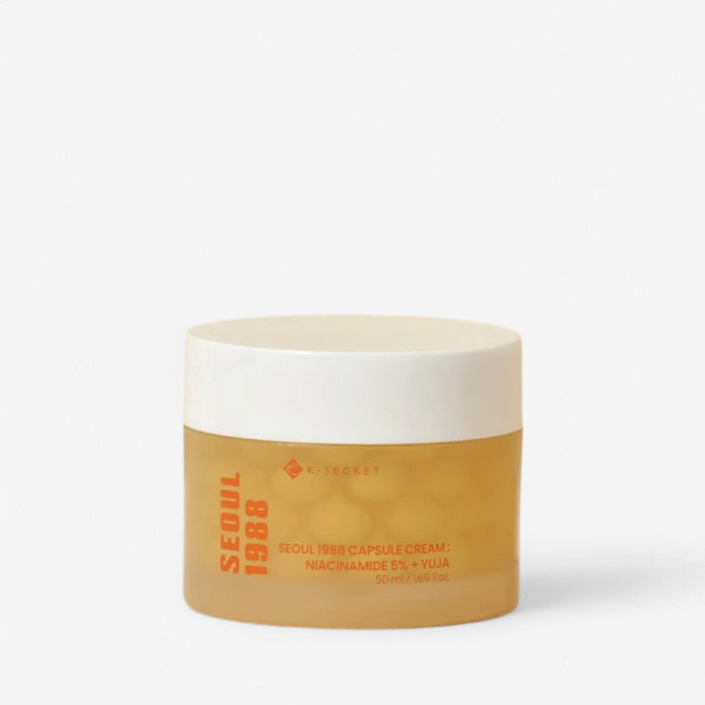 SEOUL 1988 Capsule Cream : Niacinamide 5% + Yuja (50ml)