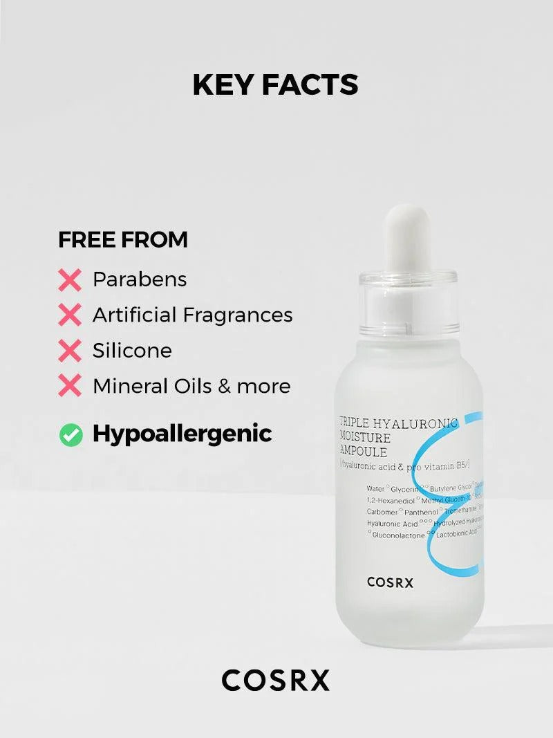 Triple Hyaluronic Moisture Ampoule (40ml)