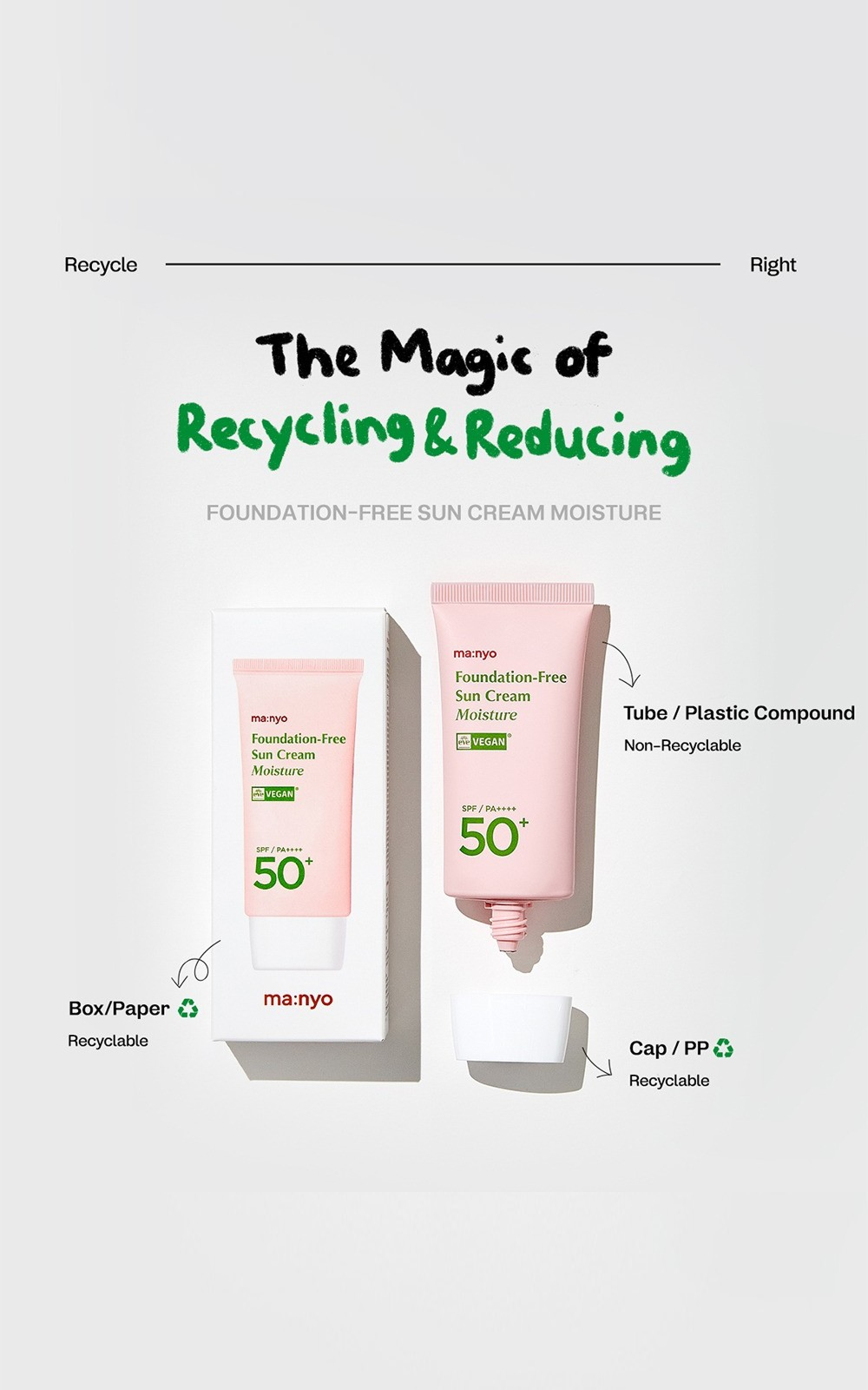 Foundation-Free Sun Cream Moisture