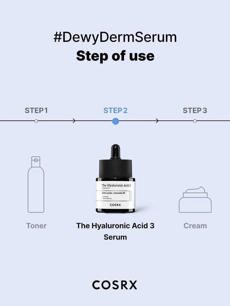 The Hyaluronic Acid 3 Serum (20ml)