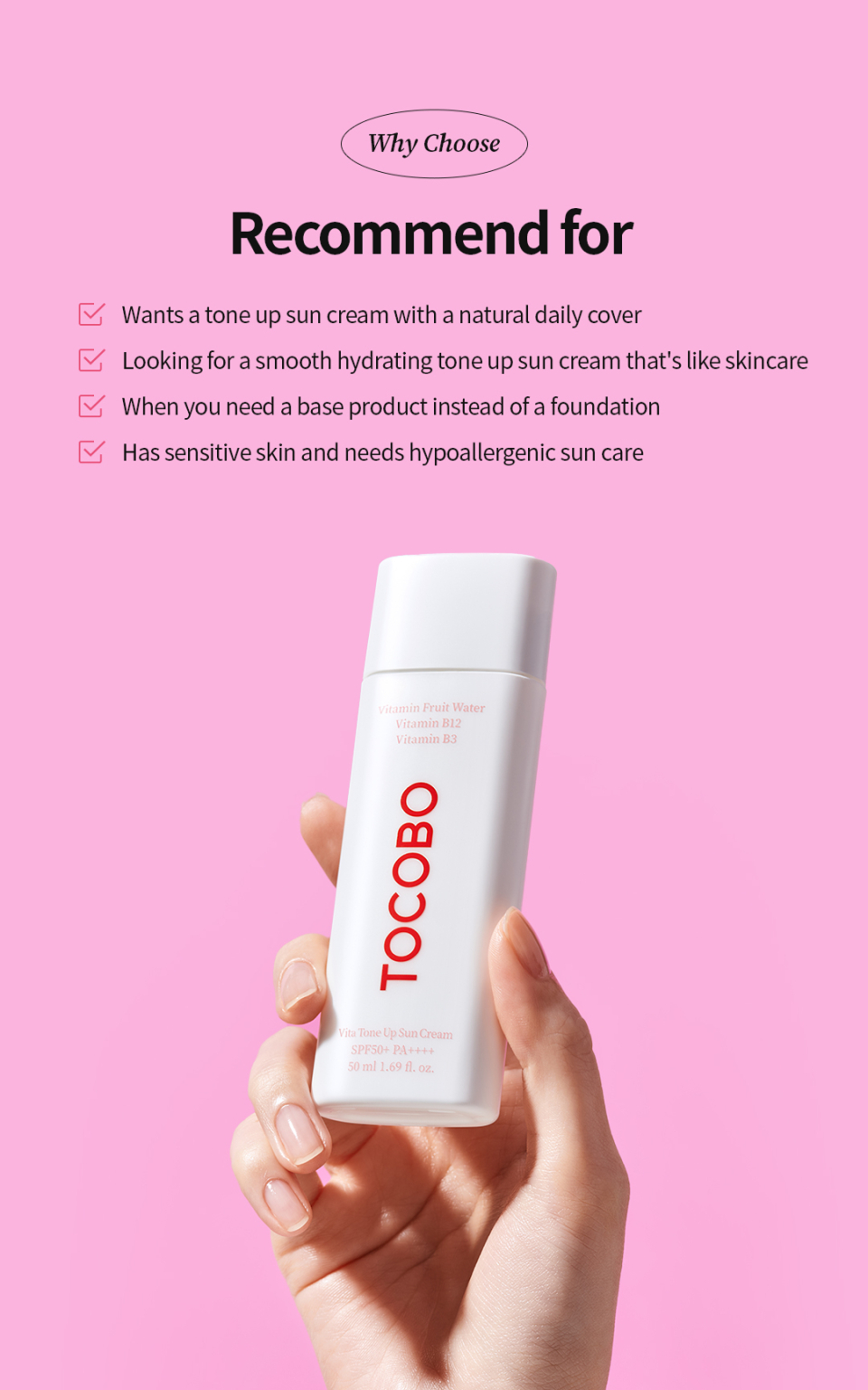 Vita Tone Up Sun Cream (50ml)