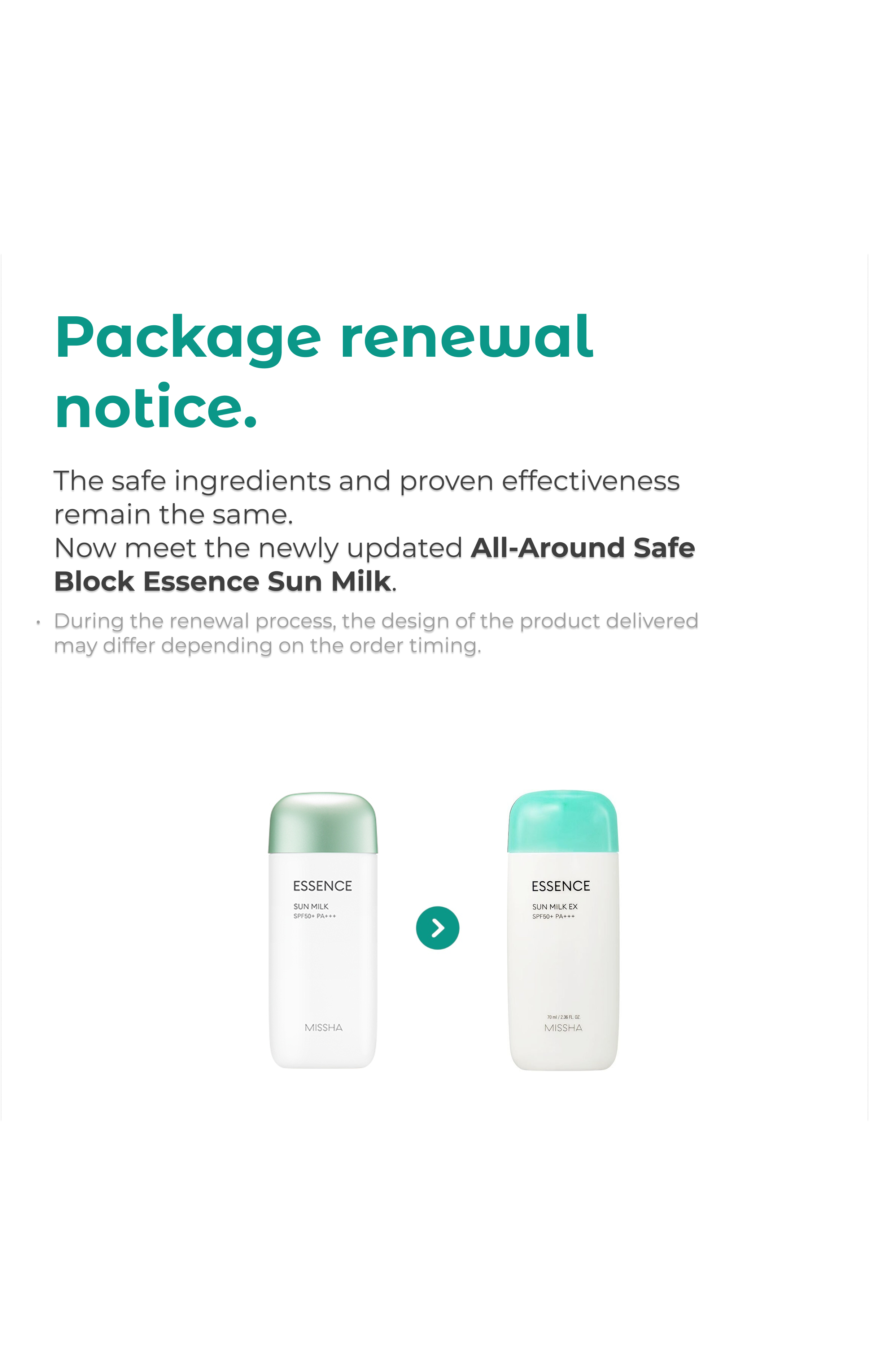 All-Around Safe Block Essence Sun Milk (70ml)