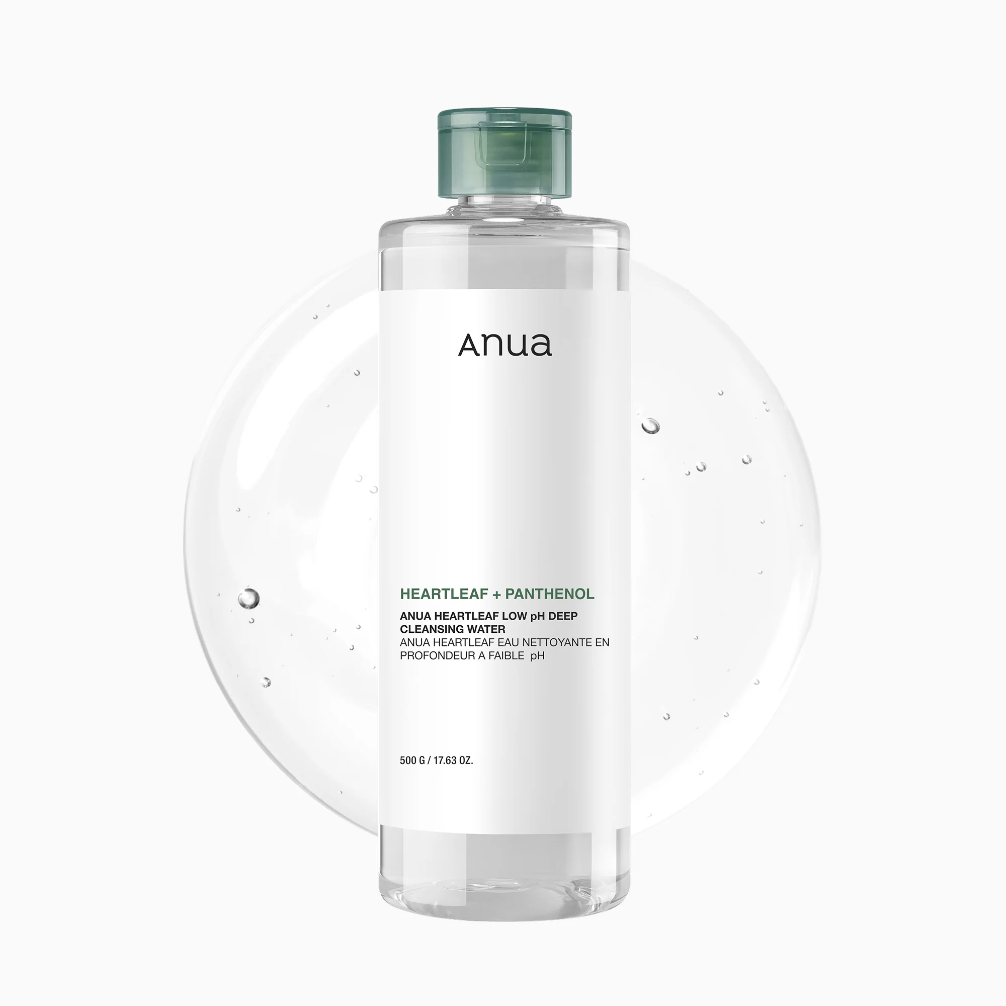 Heartleaf Low pH Deep Cleansing Water (500ml)