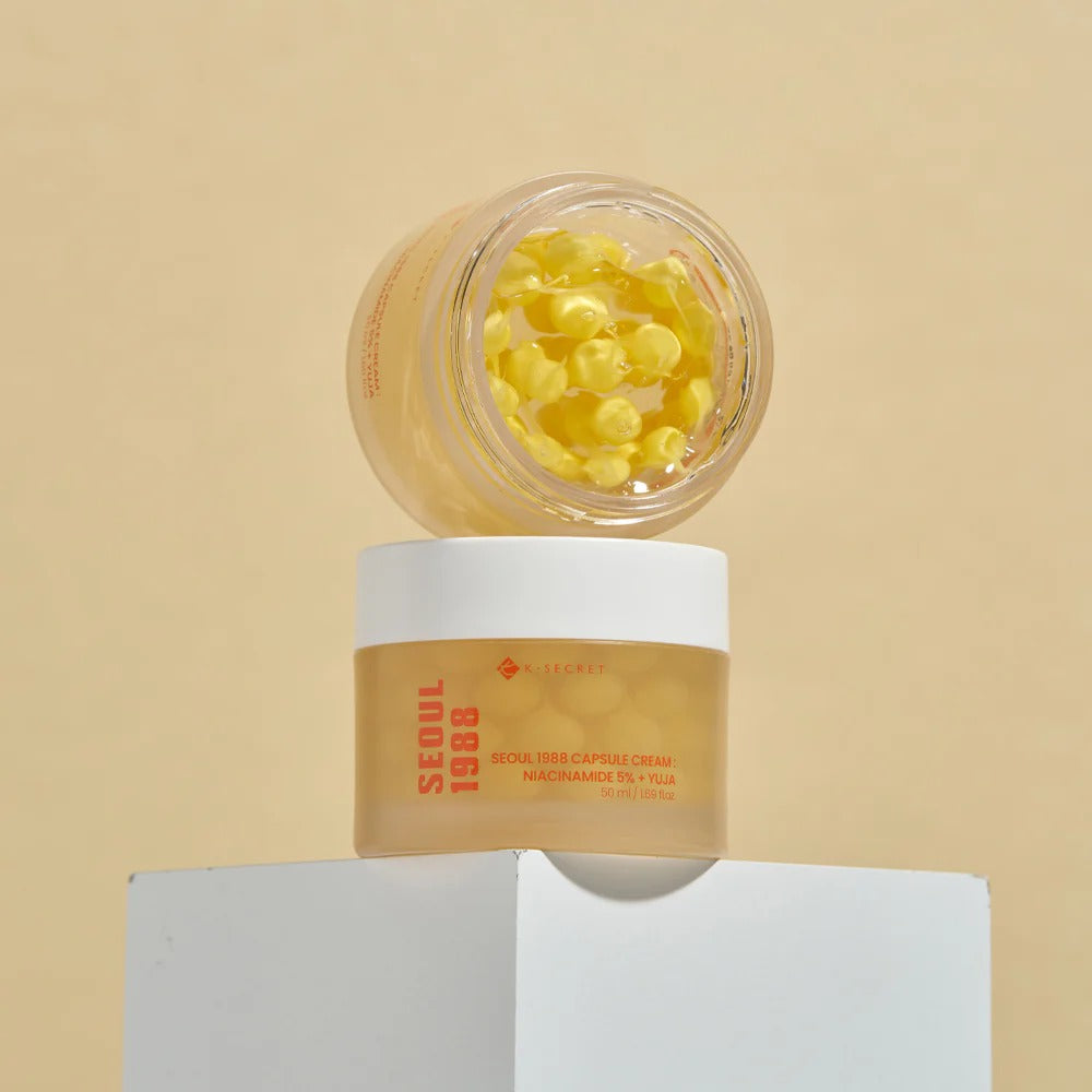 SEOUL 1988 Capsule Cream : Niacinamide 5% + Yuja (50ml)