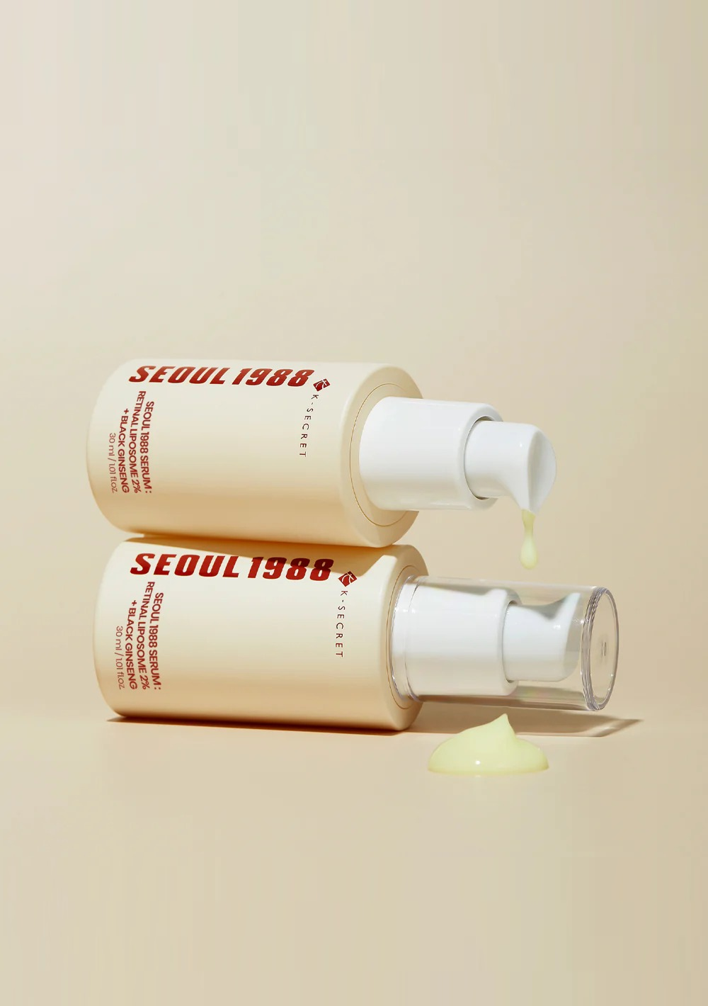 SEOUL 1988 Serum : Retinal Liposome 2% + Black Ginseng (30ml)