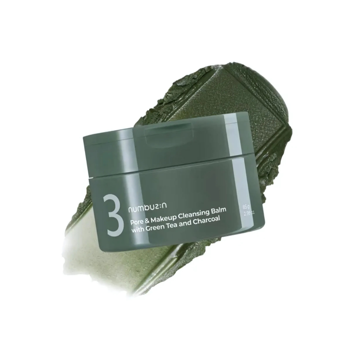 No. 3 Pore & Makeup Cleansing Balm With Green Tea And Charcoal (85g)