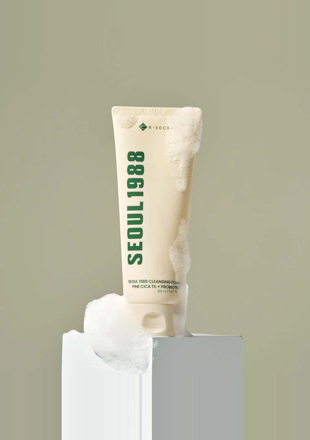 SEOUL 1988 Cleansing Foam : Pine Cica 1% + Probiotics (150ml)