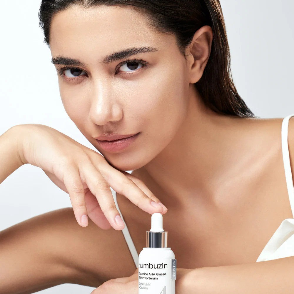 No. 4 Ceramide AHA Glazed Skin Prep Serum (30ml)