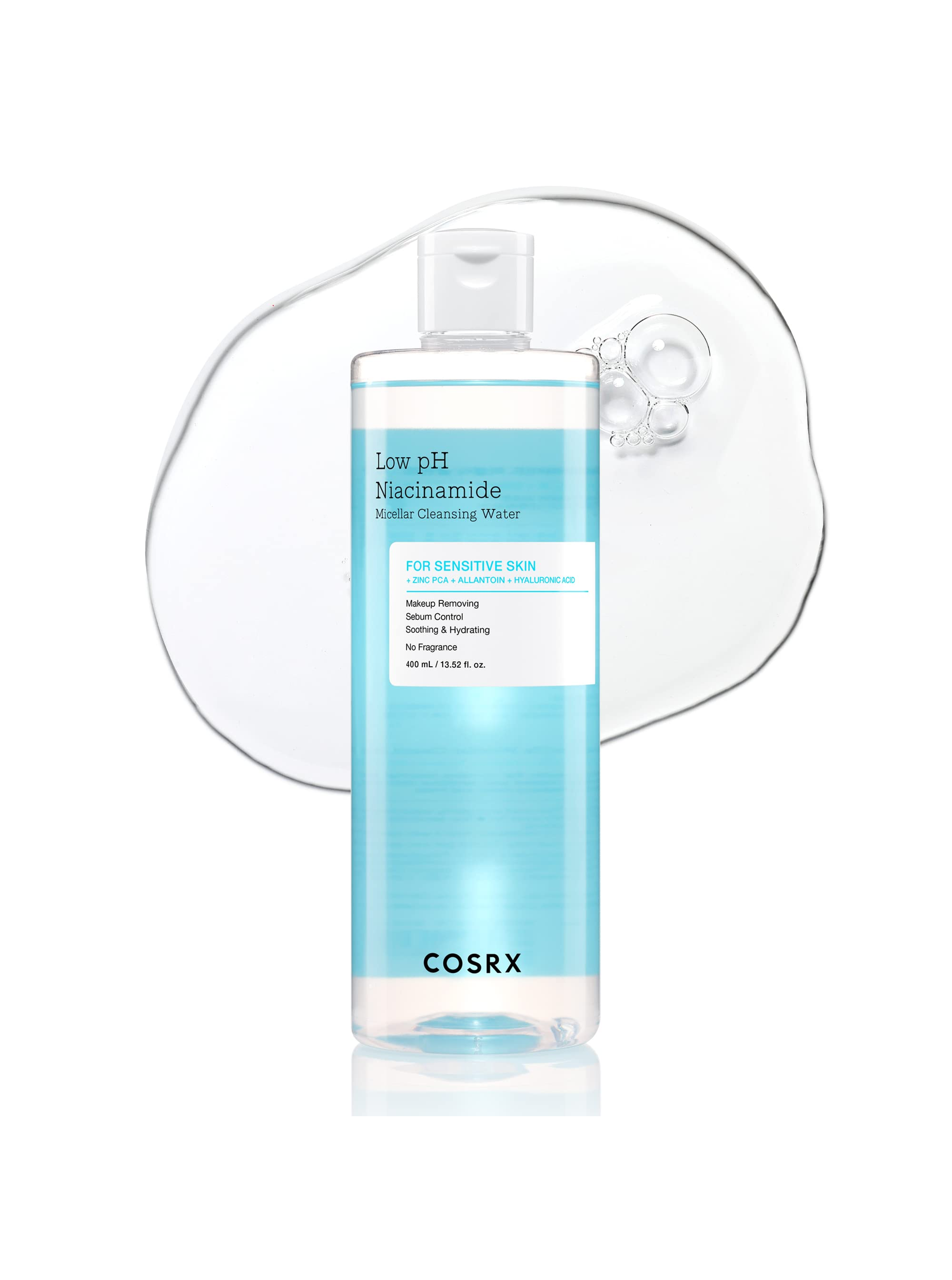 Low pH Niacinamide Micellar Cleansing Water (400ml)