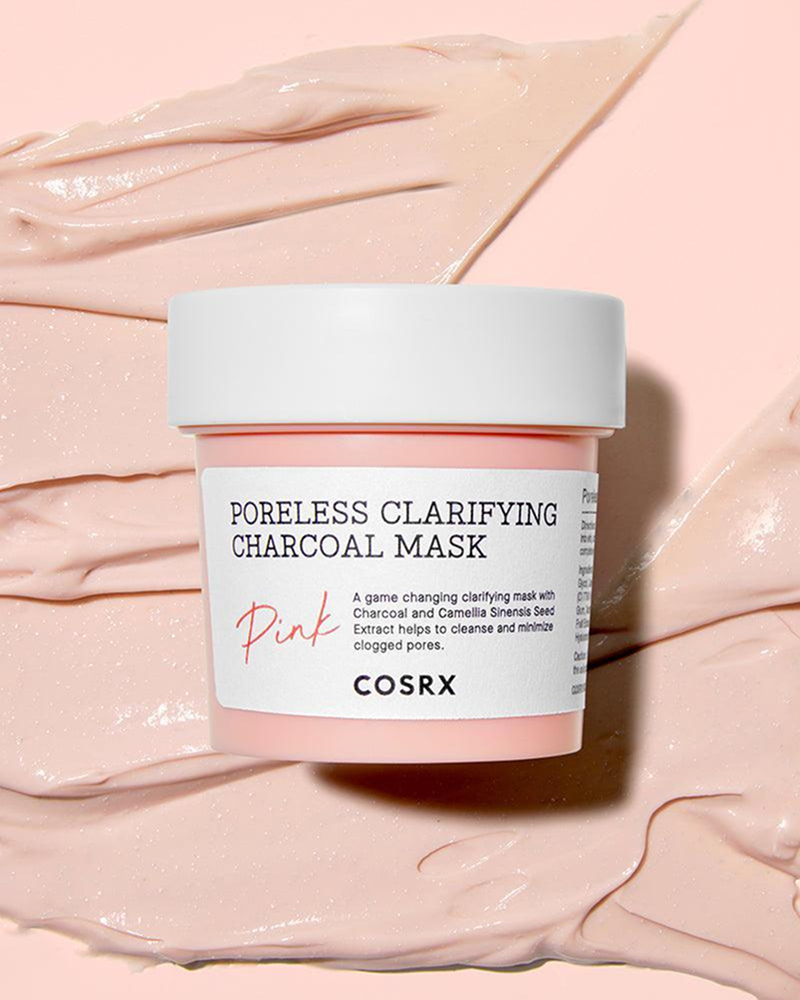 Poreless Clarifying Charcoal Mask Pink (110g)