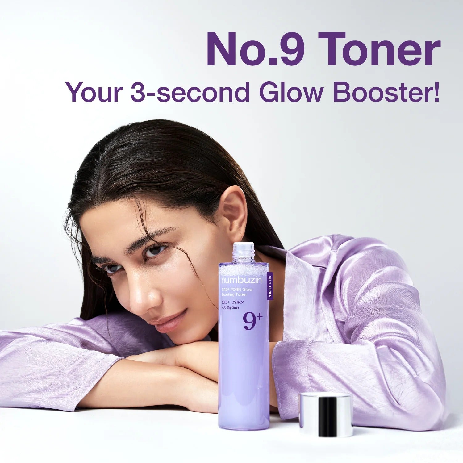 No. 9 NAD+ PDRN Glow Boosting Toner (150ml)
