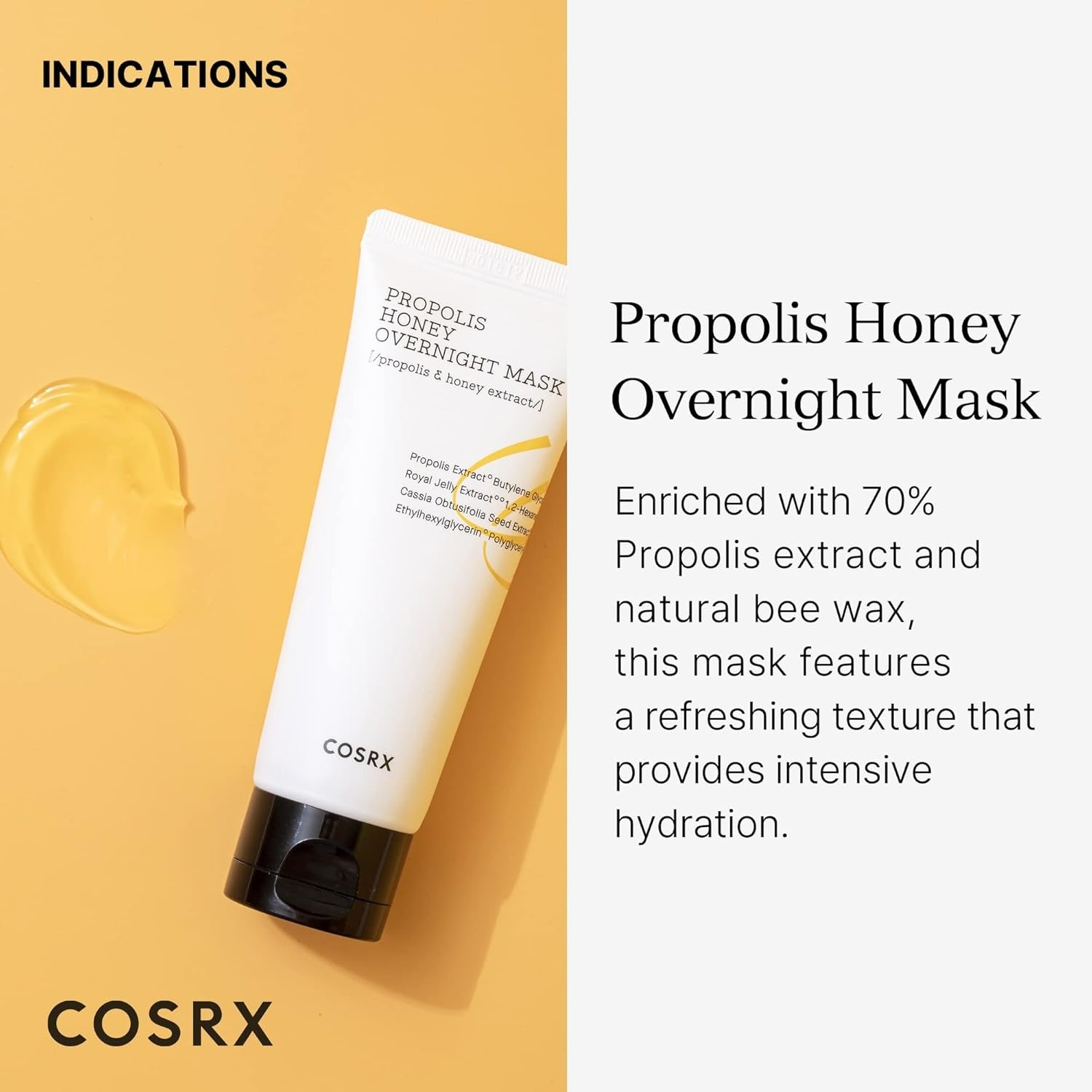 Propolis Honey Overnight Mask (60ml)