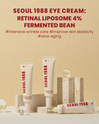 SEOUL 1988 Eye Cream : Retinal Liposome 4% + Fermented Bean (30ml)