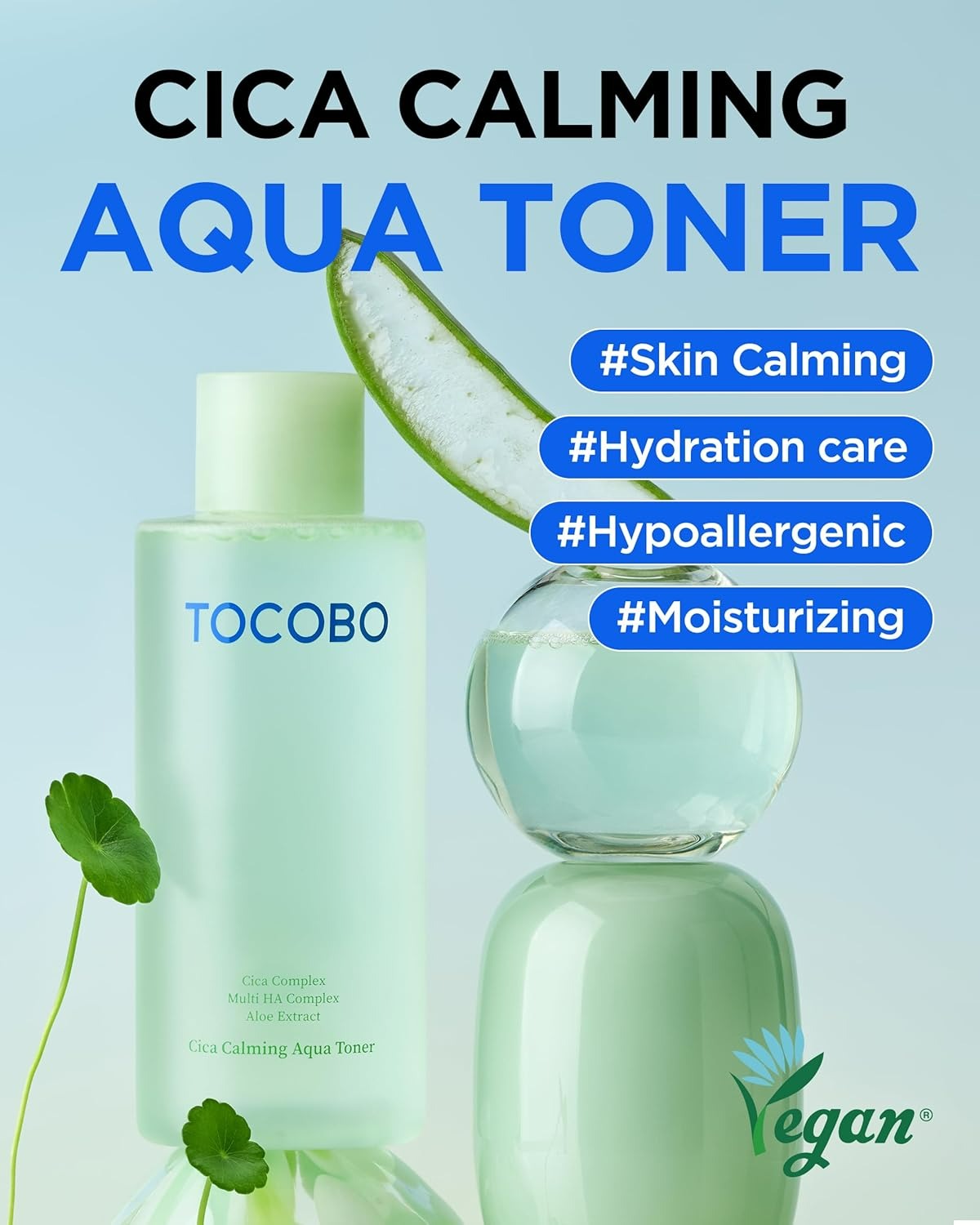 Cica Calming Aqua Toner (200ml)