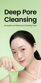 Mung Bean Ph-balanced Cleansing Foam (80ml)