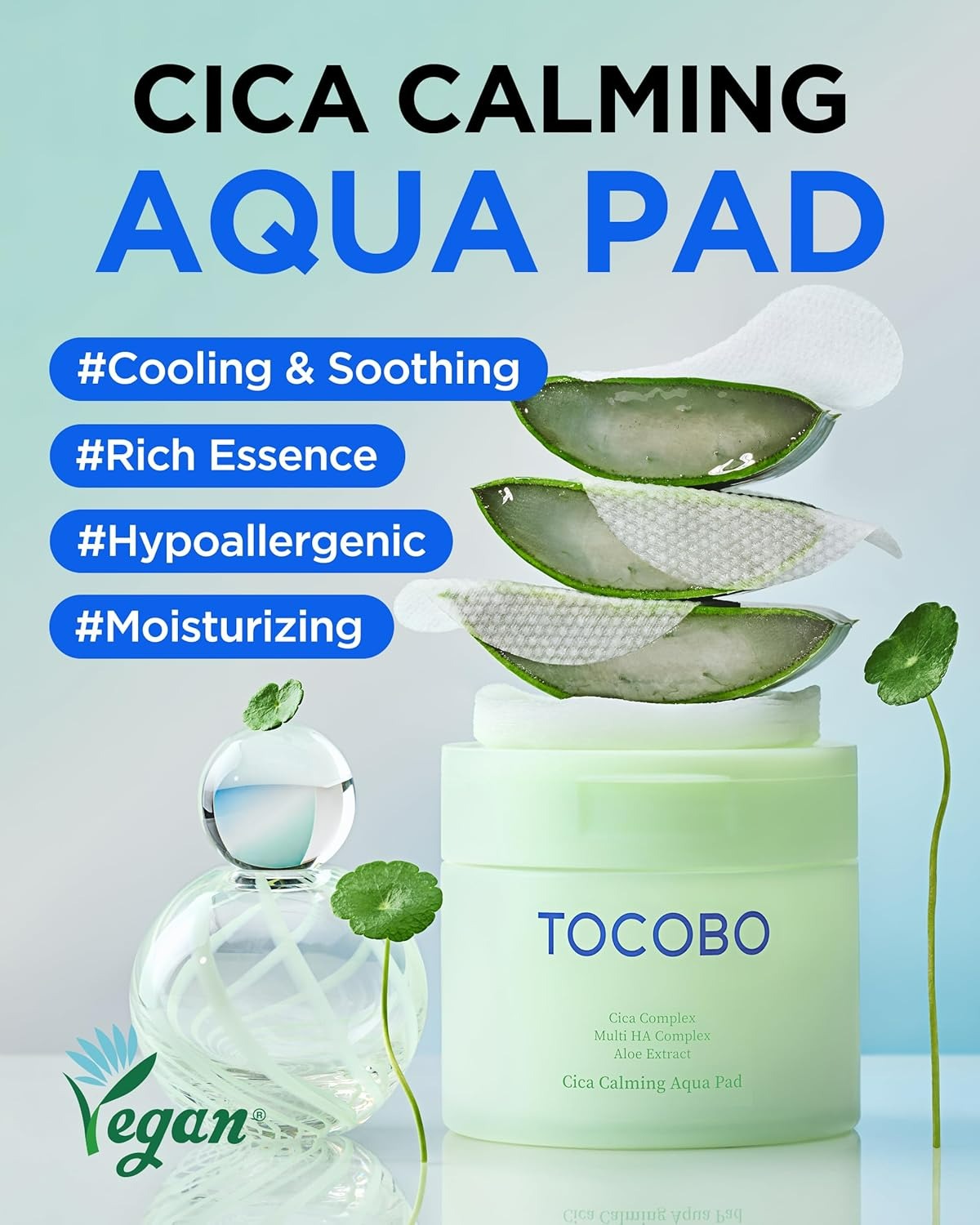 Cica Calming Aqua Pad (60pads)