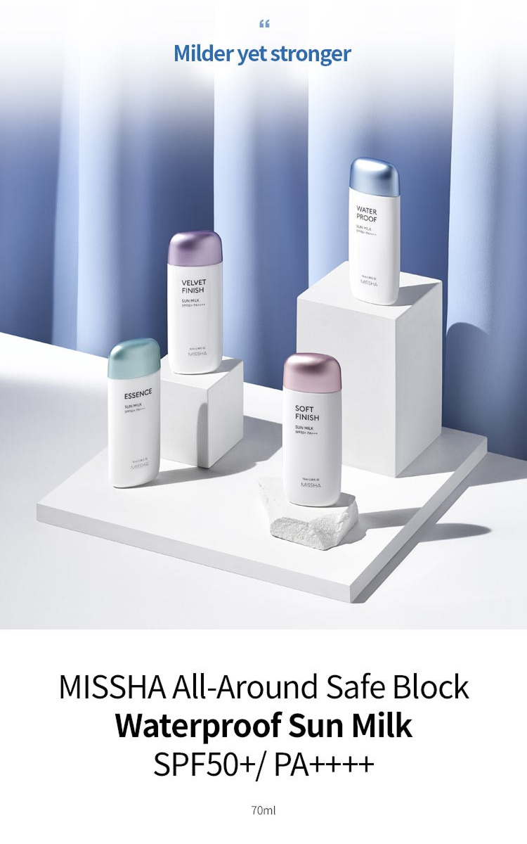 All-around Safe Block Soft Waterproof Sun Milk (70ml)