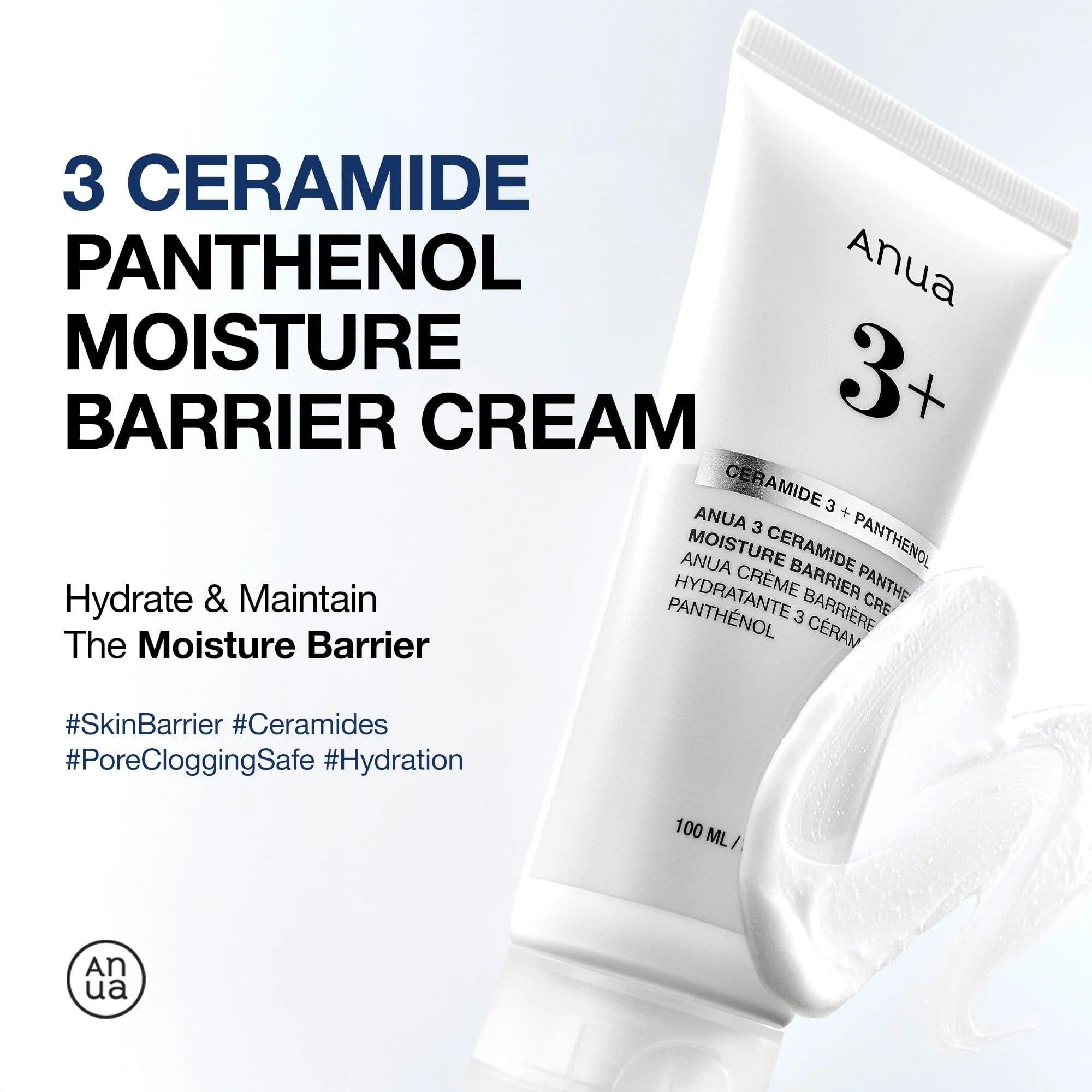 3 Ceramide Panthenol Moisture Barrier Cream (100ml)