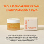 SEOUL 1988 Capsule Cream : Niacinamide 5% + Yuja (50ml)