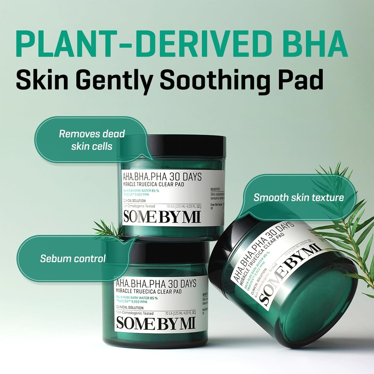 AHA, BHA, PHA 30 Days Miracle Truecica Clear Pad (70pads)