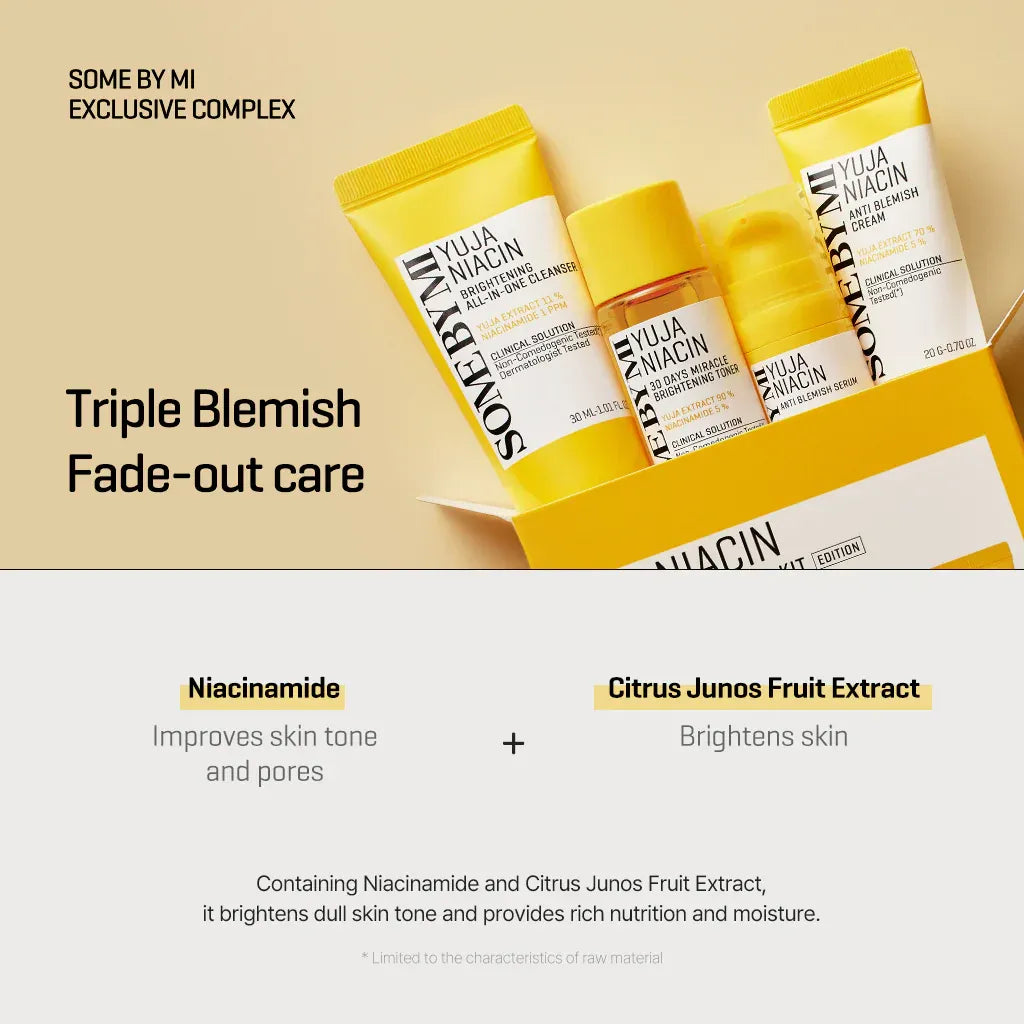 Yuja Niacin Anti Blemish Starter Kit (4pcs)