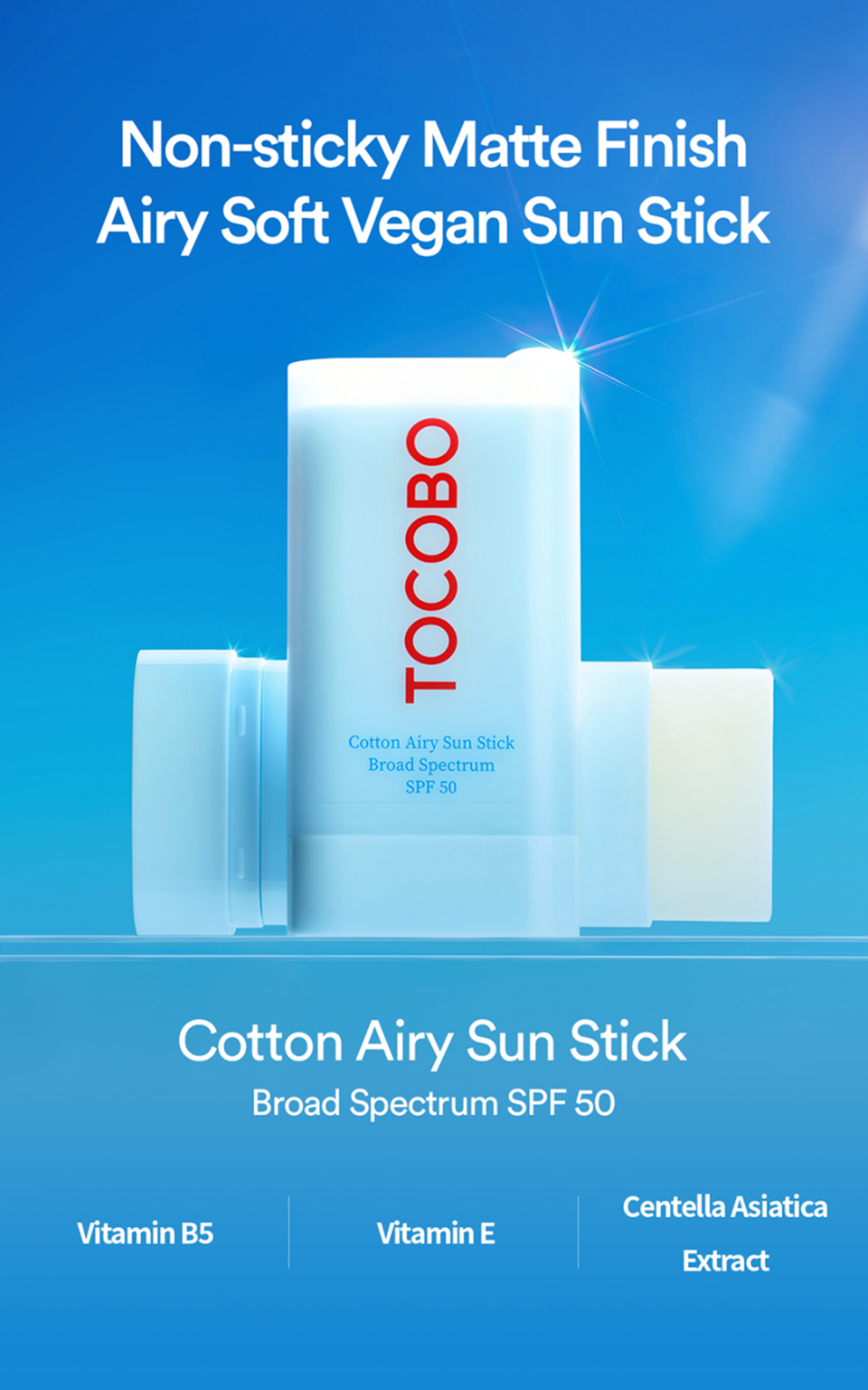 Cotton Soft Sun Stick Double Set (19g*2pcs)