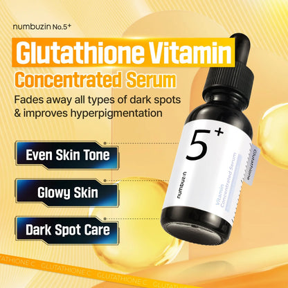 No. 5+ Glutathione Vitamin Concentrated Serum (30ml)