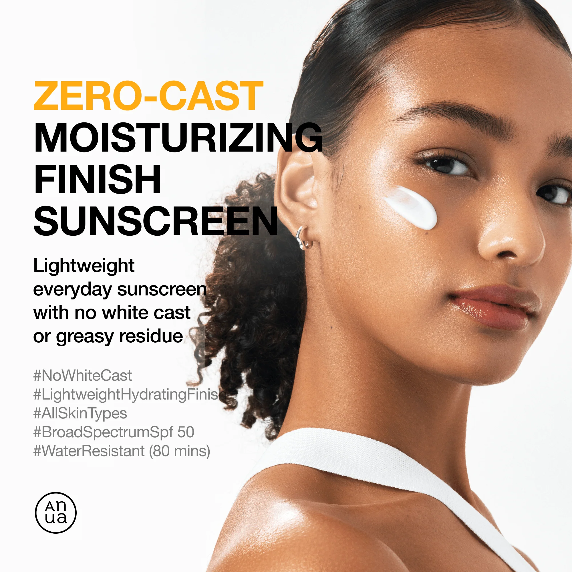 Zero-Cast Moisturizing Finish Sunscreen (50ml)