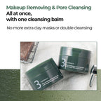 No. 3 Pore & Makeup Cleansing Balm With Green Tea And Charcoal (85g)