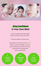 Foundation-Free Sun Cream Moisture