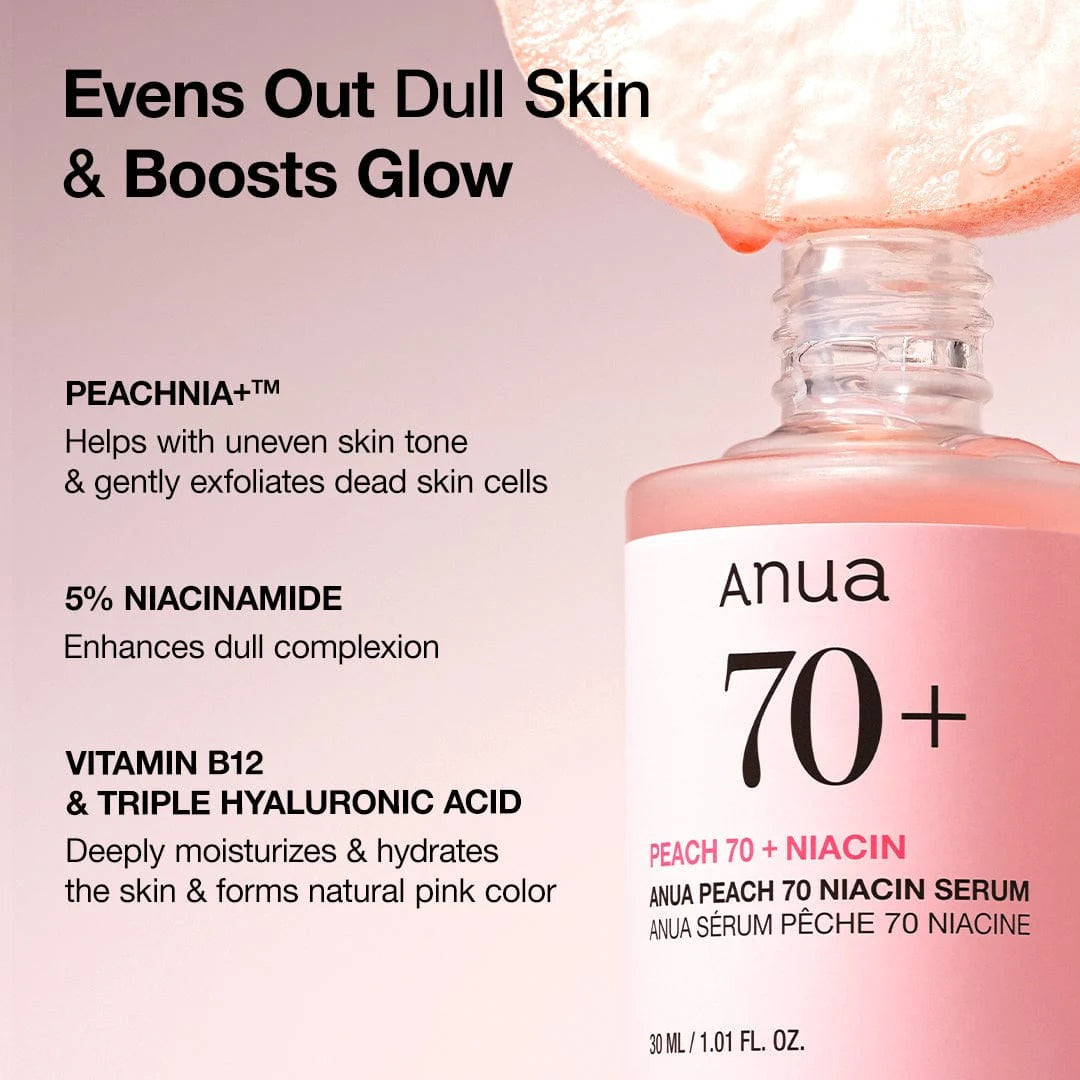 Peach 70 Niacin Serum (30ml)