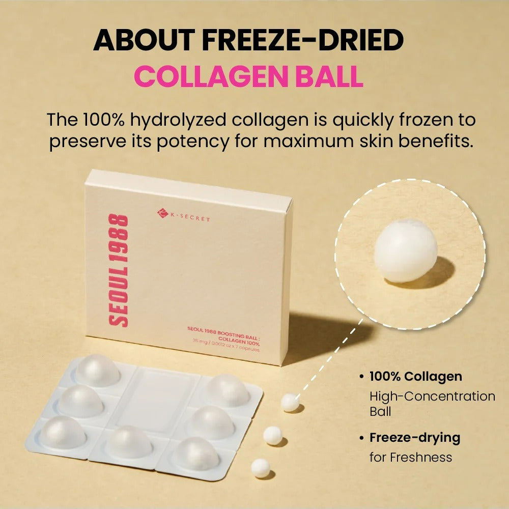 SEOUL 1988 Boosting Ball : Collagen 100% (7capsules)