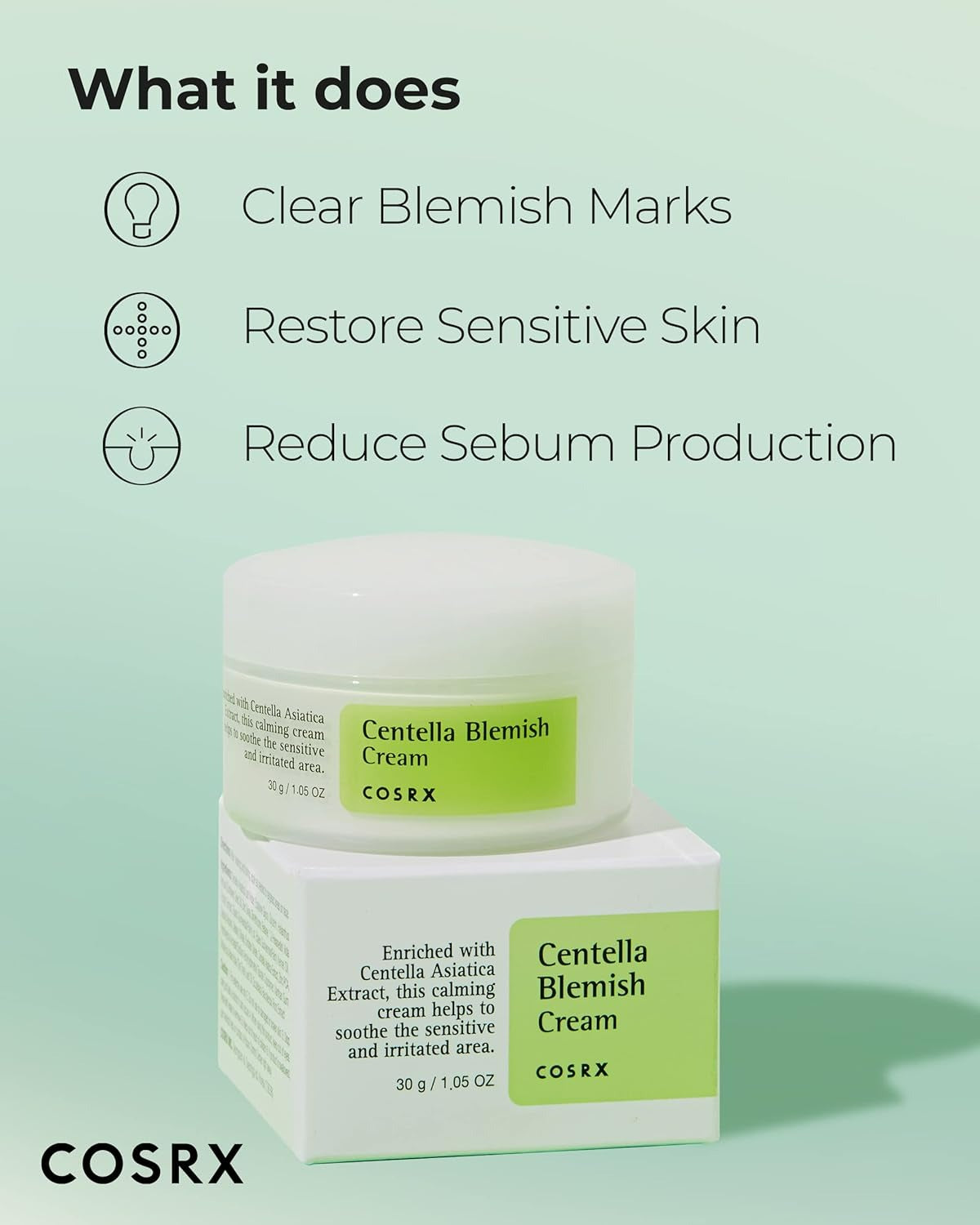 Centella Blemish Cream (30ml)