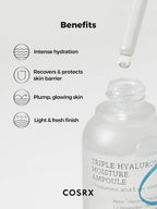 Triple Hyaluronic Moisture Ampoule (40ml)