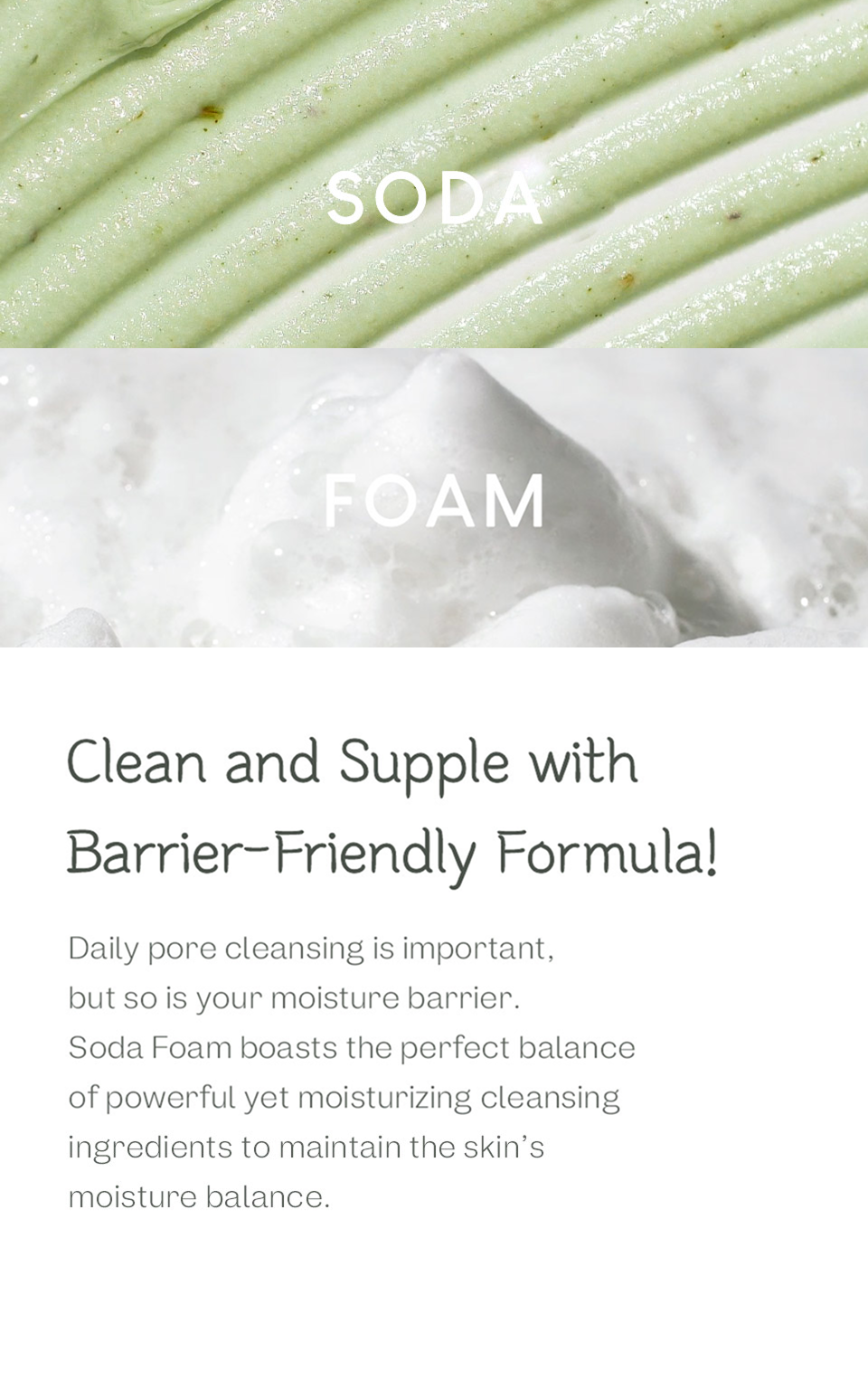 Deep Pore Cleansing Soda Foam