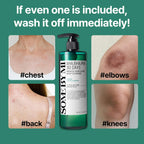 AHA, BHA, PHA 30 Days Miracle Acne Clear Body Cleanser (400g)