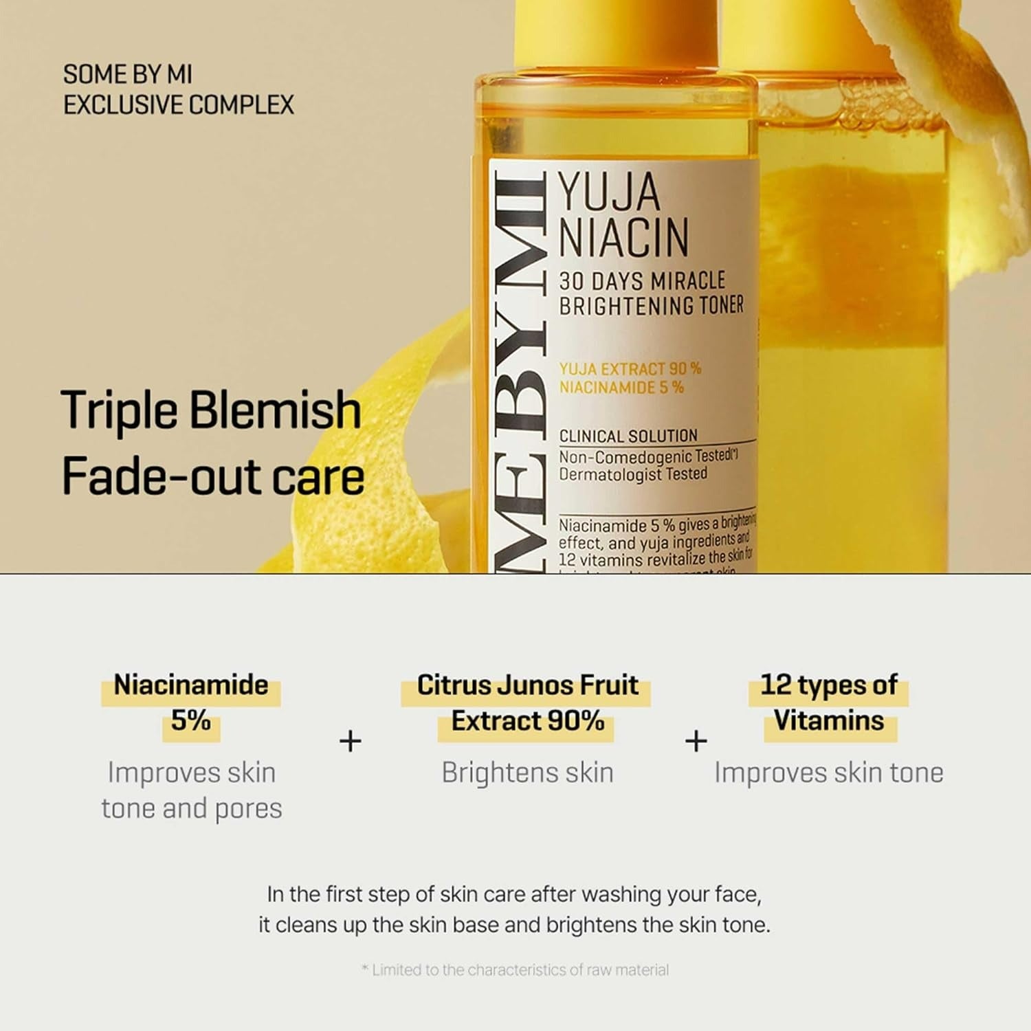 Yuja Niacin 30 Days Miracle Brightening Toner (150ml)
