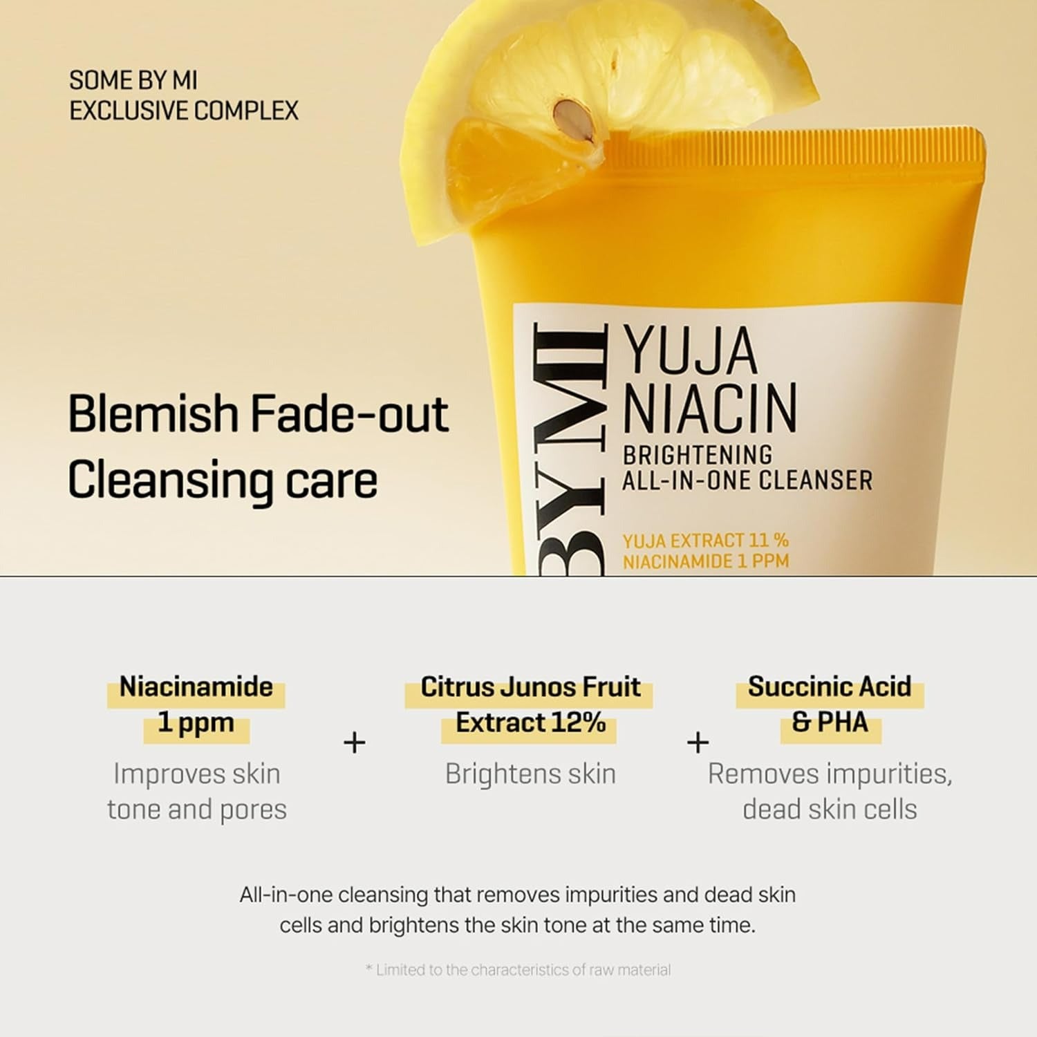 Yuja Niacin Brightening All-In-One Cleanser (100ml)