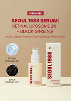 SEOUL 1988 Serum : Retinal Liposome 2% + Black Ginseng (30ml)