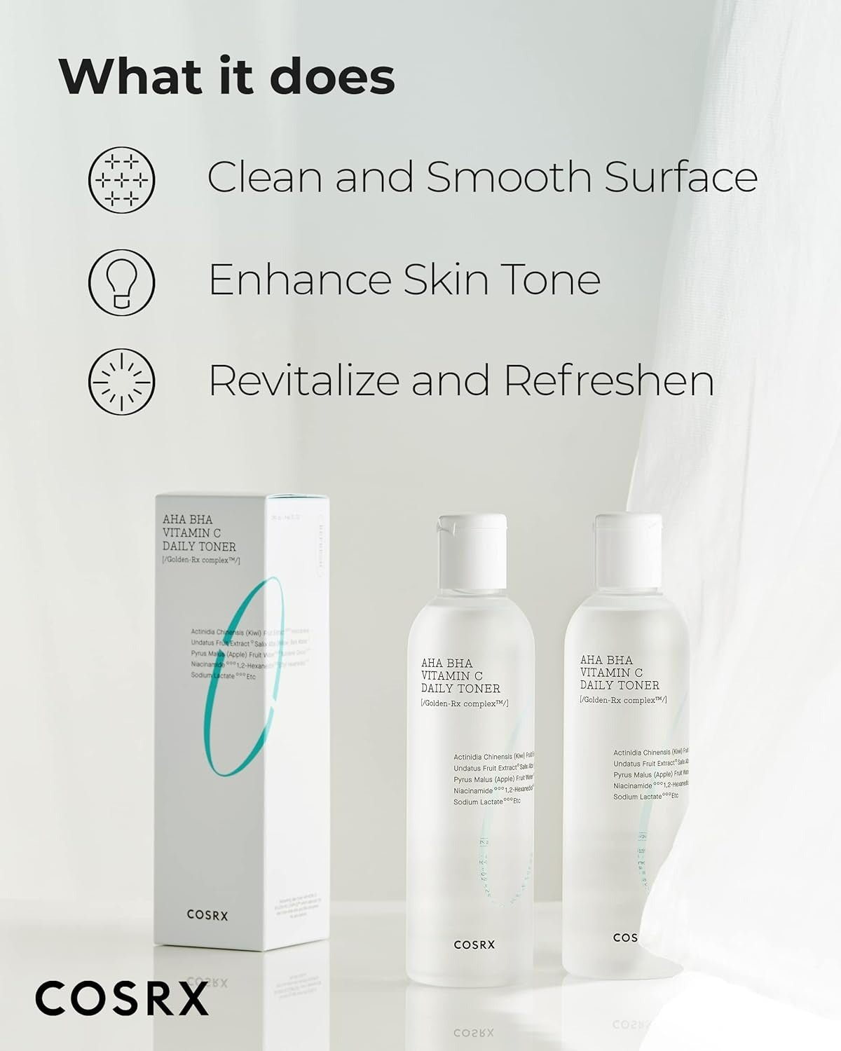 Refresh AHA BHA Vitamin C Daily Toner (150ml)