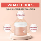 No. 4 Pore Zero Peeled Egg Toner Pad (70pads)