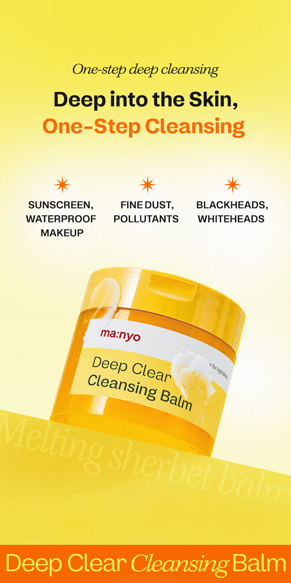 Deep Clear Cleansing Balm