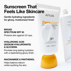 Zero-Cast Moisturizing Finish Sunscreen (50ml)