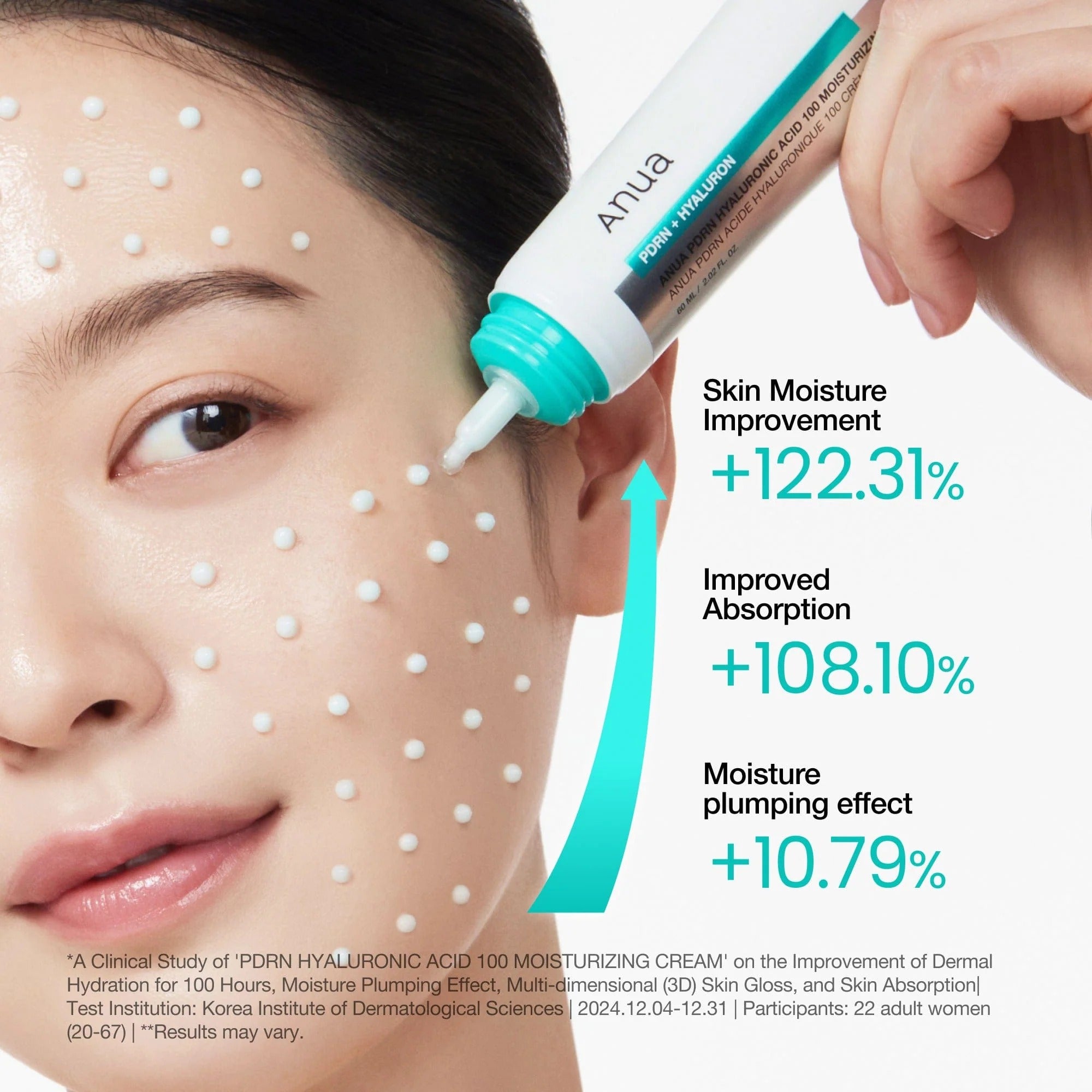 PDRN Hyaluronic Acid 100 Moisturizing Cream (60ml)
