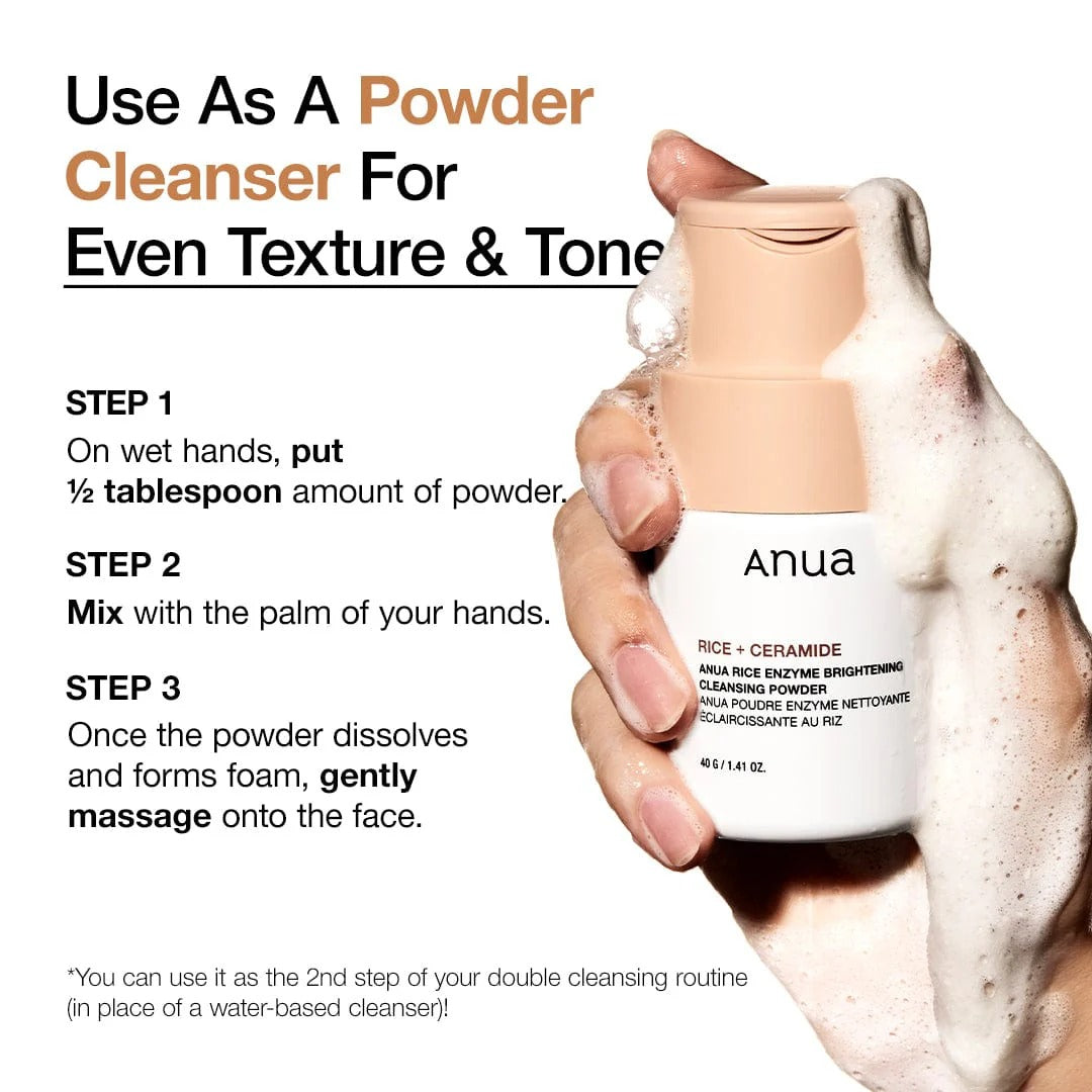 Rice Enzyme Brightening Cleansing Powder (40g)