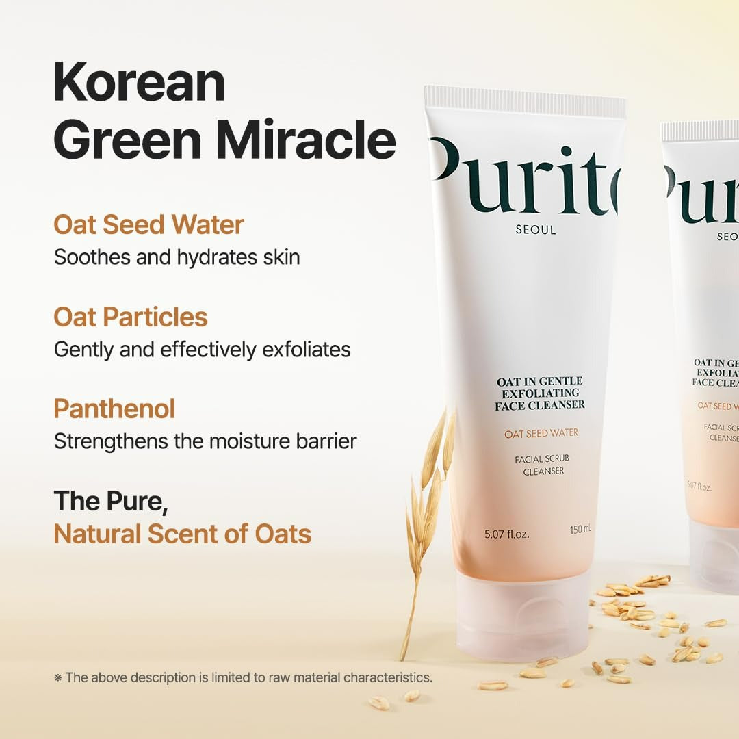 Oat In Gentle Exfoliating Face Cleanser (150ml)